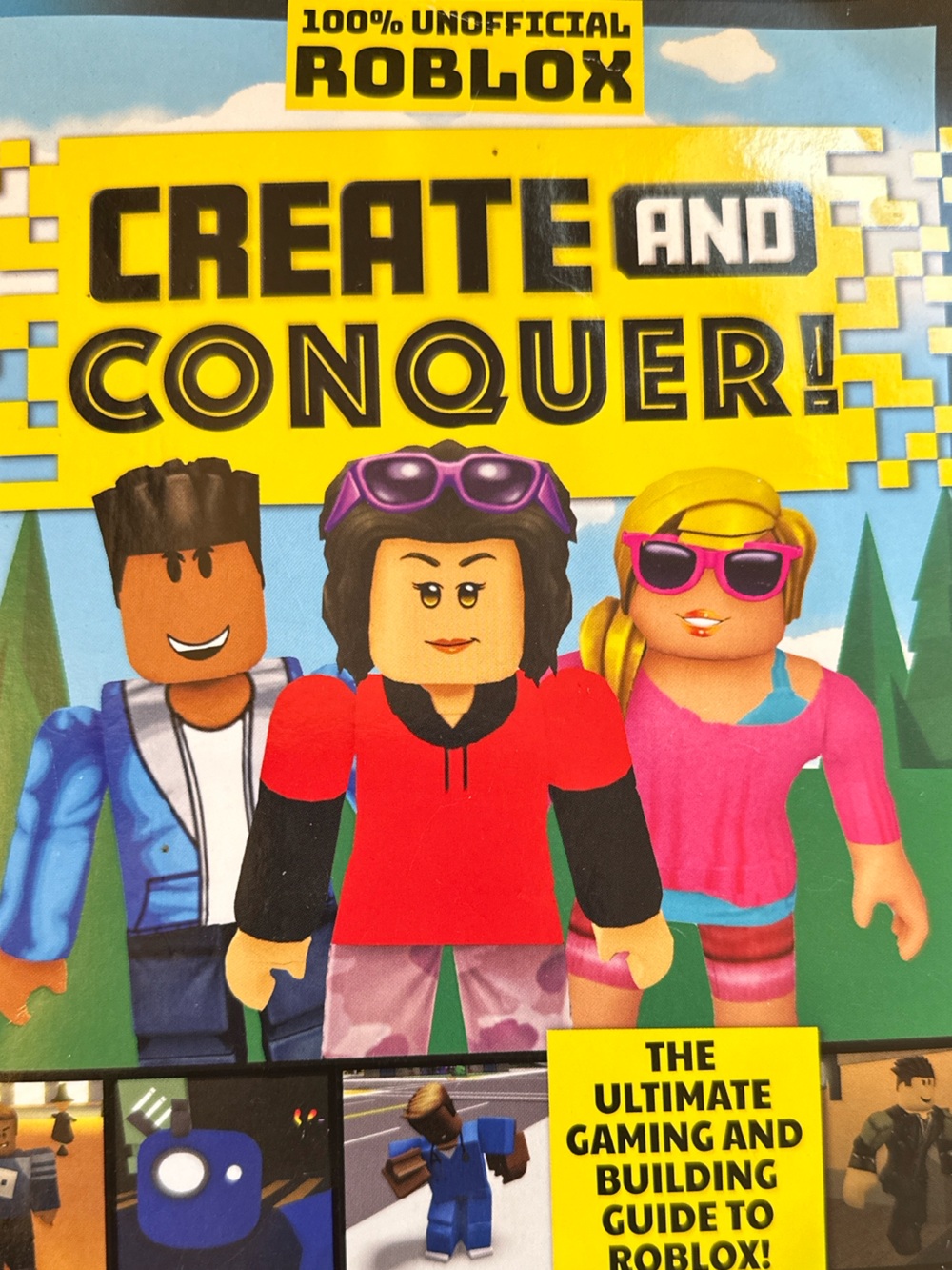 Roblox "Create and Conquer" Book Ultimate Gaming & Building Guide - READ DESCRIP